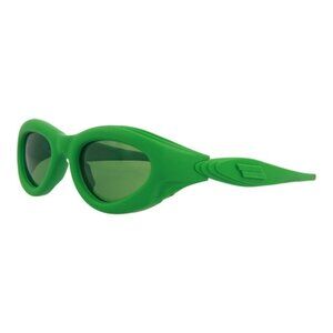 Bottega Veneta Unisex Round/Oval Green Green Green Fashion Designer Eyewear